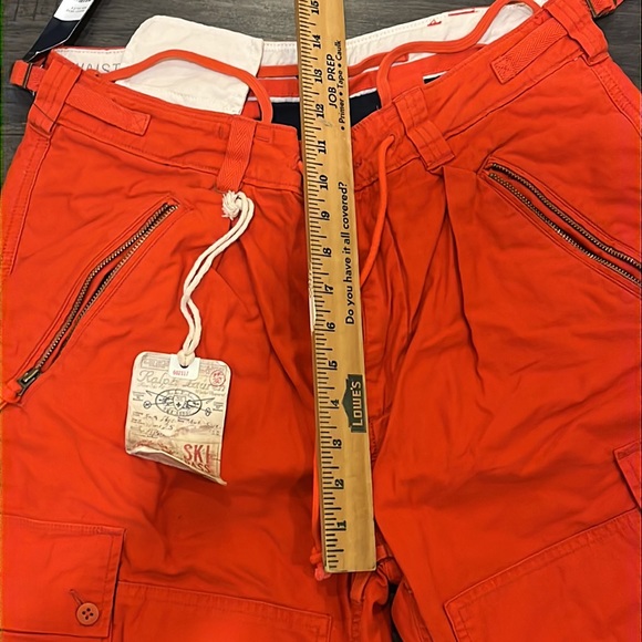 Polo Ralph Lauren Sun Valley Ski Patrol Club Cargo Pants Lined Winter Mens 32x34 - Picture 12 of 16